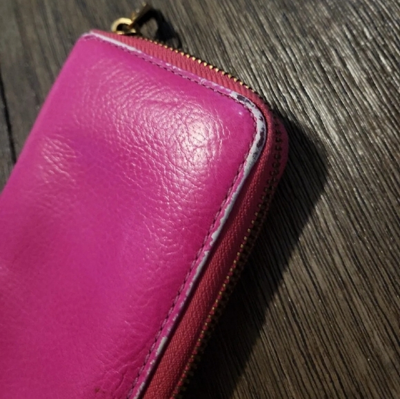 MARC BY MARC JACOBS gold and pink/Fuisha color Leather Wallet - Picture 15 of 16